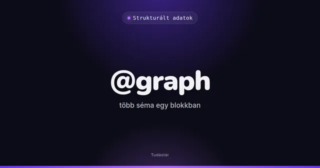 @graph (több séma egy blokkban) - Strukturált adatok (szakszó) a tudástárban